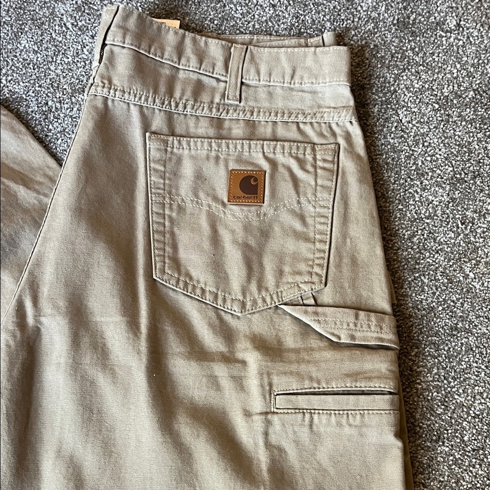 Carhartt Men's Tan Chinos - Picture 3 of 4